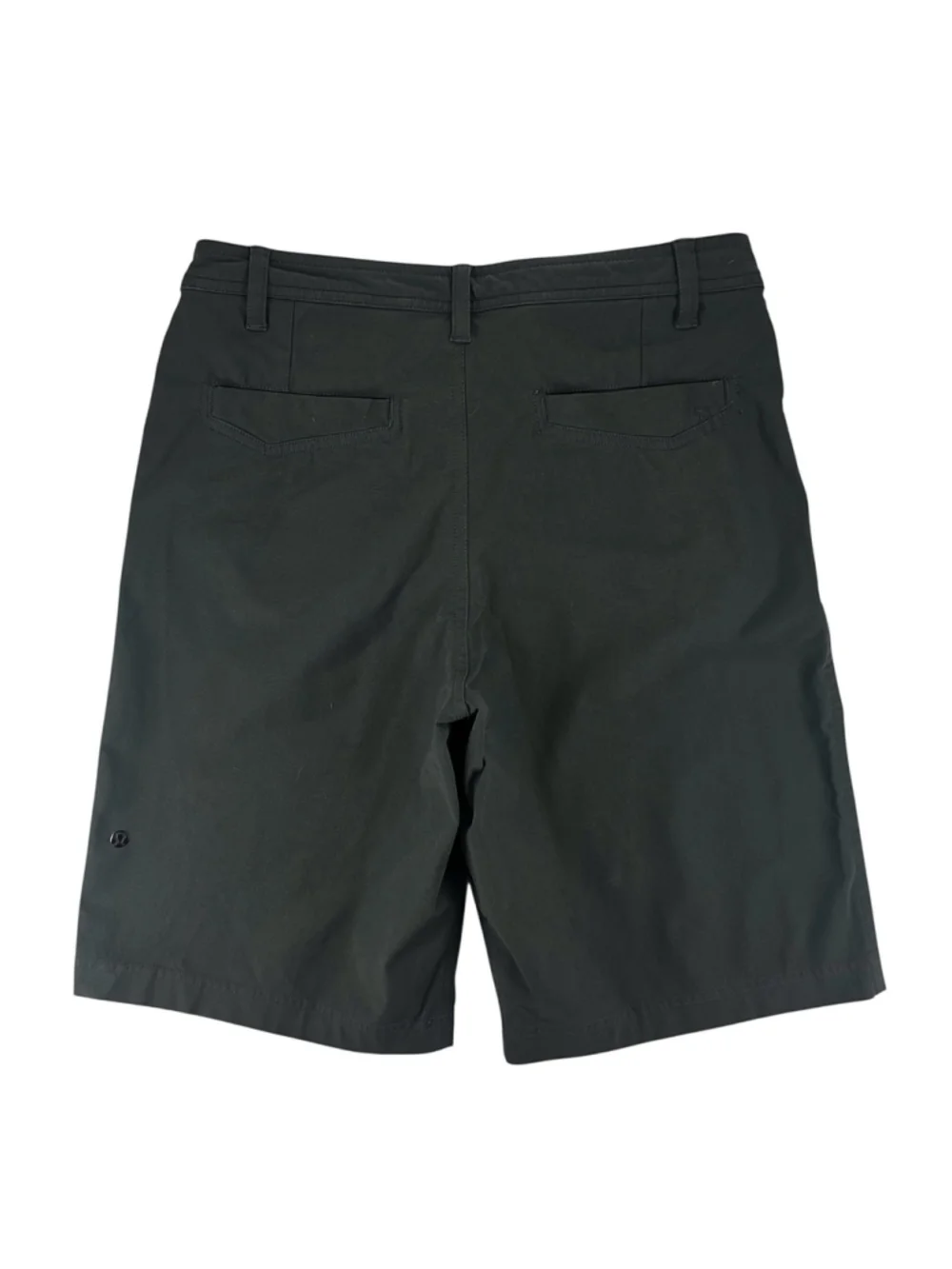 Lululemon Mens Shorts Size 32 Black Stretch Golf Casual Chino 10